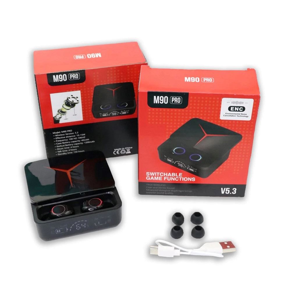 Audifono Bluetooth TWS M20 Negro